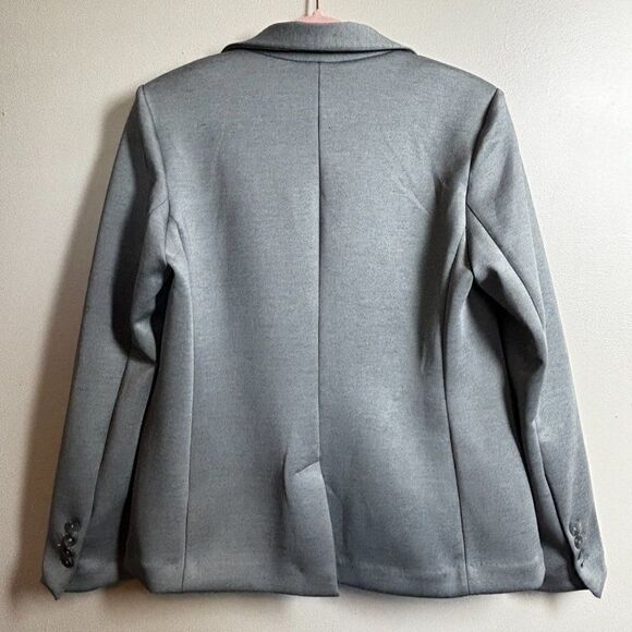 Truth by Republic Light Grey Heather Blazer Size 6 - Picture 5 of 8
